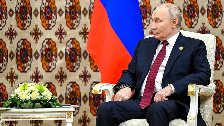 Путин встретился с президентом Ирака в Ашхабаде